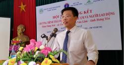 Báo cáo tổng kết chương trình hỗ trợ thải độc chì cho trẻ em và người lao động thôn Đông Mai, Hưng Yên